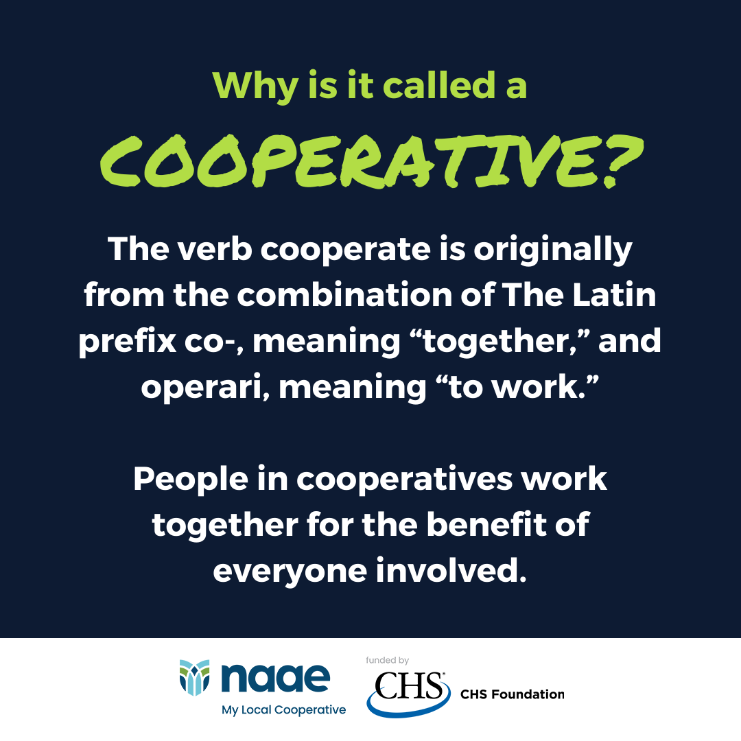 Cooperative Root Word